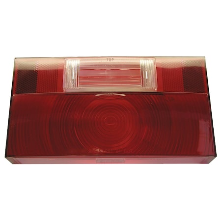 Peterson Replacement Lens For Peterson Trailer Light Part Number 25914 Rectangular Red V25914-25